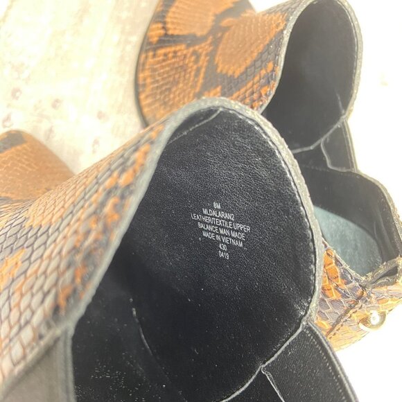 MArc Fisher Dalaran Snakeskin Embossed Booties - Picture 9 of 16